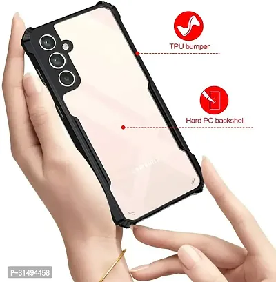 Back Cover for SAMSUNG Galaxy S23 Plus SAMSUNG Galaxy S23 +5G Black Camera Bump Protector Silicon Pack of 1-thumb5