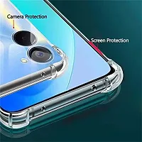 ROYALBASE Back Cover for Realme 10 4GRealme 10 Transparent Camera Bump Protector Silicon Pack of 1-thumb2