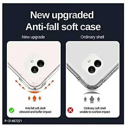 Back Cover for Samsung Galaxy F04 M04  A04 Transparent Camera Bump Protector Silicon Pack of 1-thumb2