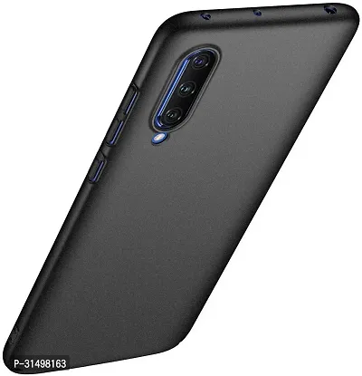 ROYALBASE Back Cover for REDMI A3MI A3 Black Grip Case Silicon Pack of 1