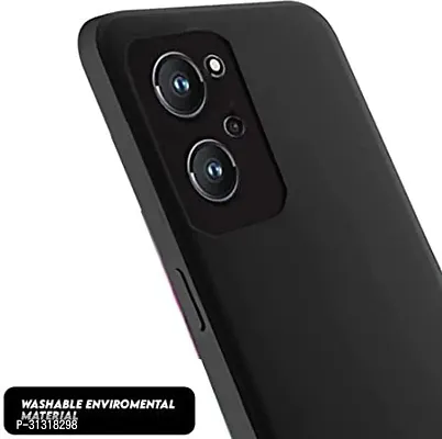 ROYALBASE Back Cover for Oneplus Nord CE 2 Lite 5G Black Camera Bump Protector Silicon Pack of 1-thumb2