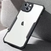 ROYALBASE Back Cover for Apple iPhone 15 Black Camera Bump Protector Pack of 1-thumb1