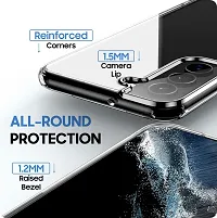 Back Cover for SAMSUNG Galaxy S23SAMSUNG Galaxy S23 5G Transparent Camera Bump Protector Silicon Pack of 1-thumb1