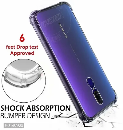 Back Cover for Oppo F11   Oppo A9 Transparent Grip Case Pack of 1-thumb4