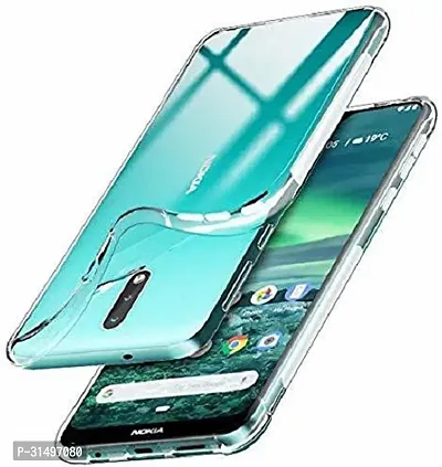 ROYALBASE Back Cover for Nokia 2.3 Transparent Grip Case Pack of 1