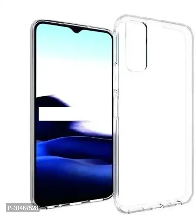 Back Cover for Vivo T1 5G Vivo Y75 5GIQOO Z6 5G Transparent Grip Case Silicon Pack of 1