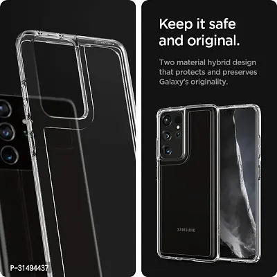 Back Cover for Samsung Galaxy S21 Ultra Transparent Grip Case Pack of 1-thumb4