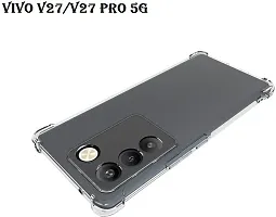 Back Cover for Vivo V27 5G Vivo V27 Pro 5G Black Silicon Pack of 1-thumb2