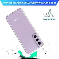 ROYALBASE Back Cover for Samsung Galaxy S22 Plus 5G Transparent Camera Bump Protector Silicon Pack of 1-thumb3