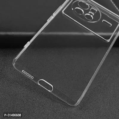 ROYALBASE Back Cover for Vivo X80 Pro 5G Transparent Grip Case Silicon Pack of 1-thumb5