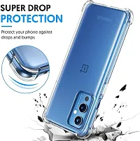 ROYALBASE Back Cover for OnePlus 9 Transparent Grip Case Pack of 1-thumb1