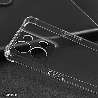 Back Cover for Oppo Reno 8 Pro 5G Transparent Grip Case Silicon Pack of 1-thumb3