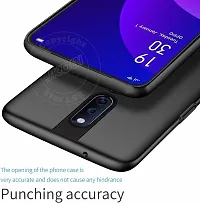 Back Cover for Oppo F11 Pro Black Grip Case Silicon Pack of 1-thumb4