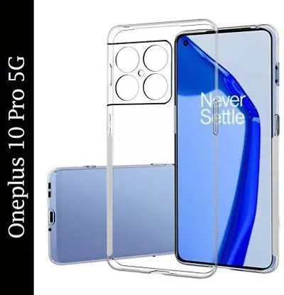 ROYALBASE Back Cover for OnePlus 10 Pro OnePlus 10 Pro 5G 1+10 Pro Transparent Camera Bump Protector Silicon Pack of 1