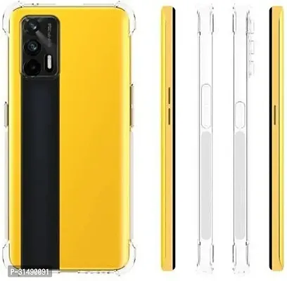 Back Cover for Realme GT 5G Transparent Silicon Pack of 1-thumb2