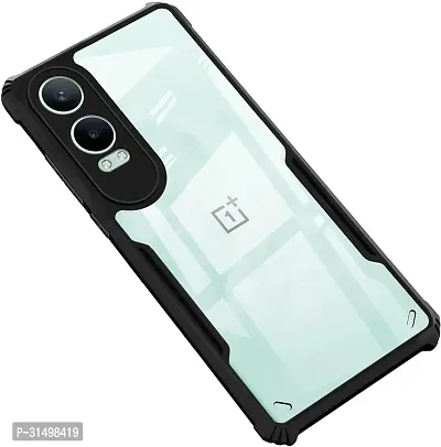 ROYALBASE Back Cover for Oneplus Nord CE 4 Lite 5G IP Transparent Shock Proof Silicon Pack of 1-thumb0