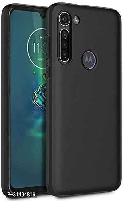 ROYALBASE Back Cover for Motorola One Fusion PlusMoto One Fusion PLus Black Grip Case Silicon Pack of 1