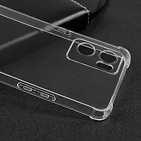 ROYALBASE Back Cover for Oppo Reno 7 5G Transparent Camera Bump Protector Silicon Pack of 1-thumb3