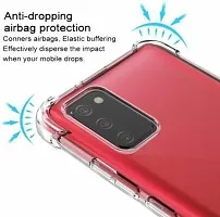 ROYALBASE Back Cover for Samsung Galaxy A02s Transparent Grip Case Pack of 1-thumb3