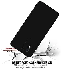 ROYALBASE Back Cover for Vivo Y02 4G Black Grip Case Silicon Pack of 1-thumb1