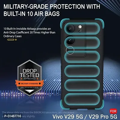 Back Cover for Vivo V29 5G Vivo V29 Pro 5G MG Black Camera Bump Protector Pack of 1-thumb5