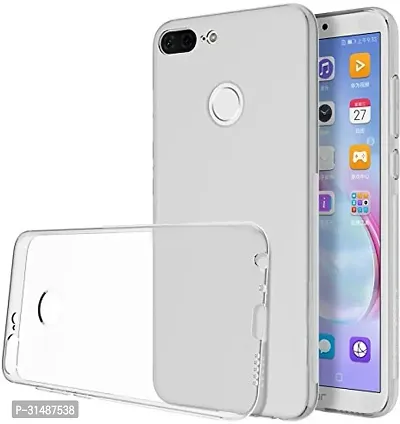 Back Cover for Honor 9 Lite Transparent Shock Proof Silicon Pack of 1