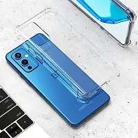 ROYALBASE Back Cover for OnePlus 9 Transparent Grip Case Pack of 1-thumb4