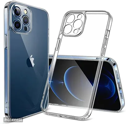 ROYALBASE Back Cover for Apple Iphone 15 Pro TP Transparent Grip Case Pack of 1-thumb0