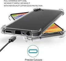 ROYALBASE Back Cover for Samsung Galaxy F14 5G Transparent Camera Bump Protector Silicon Pack of 1-thumb3