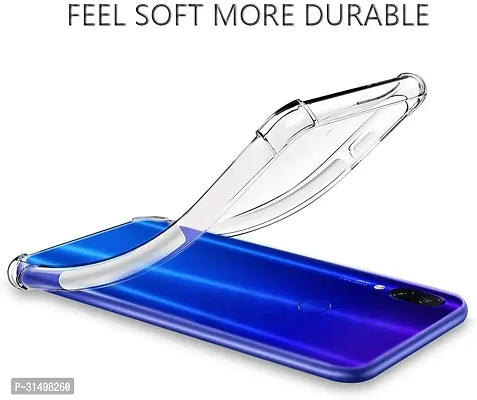 ROYALBASE Back Cover for REDMI NOTE 7 Transparent Grip Case Pack of 1-thumb5