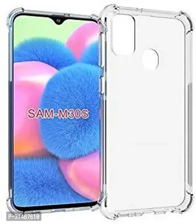 Back Cover for Samsung Galaxy M30s Transparent Grip Case Pack of 1