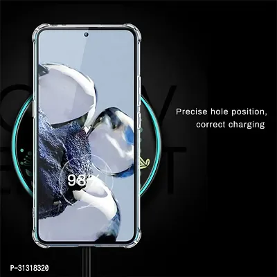 ROYALBASE Back Cover for OPPO Reno10 Pro 5G Transparent Silicon Pack of 1-thumb3