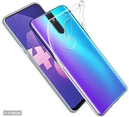 ROYALBASE Back Cover for Oppo F11 Pro Transparent Grip Case Pack of 1-thumb0