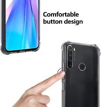 Back Cover for Redmi Note 8T Transparent Grip Case Pack of 1-thumb3