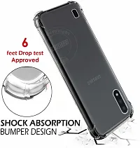 Back Cover for Samsung Galaxy M01 Transparent Grip Case Silicon Pack of 1-thumb1