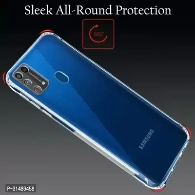 Back Cover for Samsung Galaxy M31 Transparent Camera Bump Protector Silicon Pack of 1-thumb5