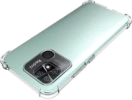 Back Cover for Redmi 10Redmi 10c Transparent Camera Bump Protector Silicon Pack of 1-thumb1