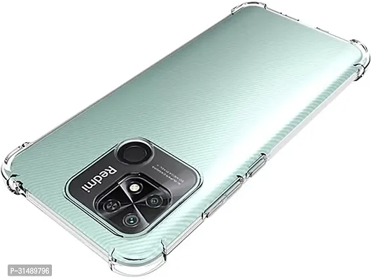 Back Cover for Redmi 10Redmi 10c Transparent Camera Bump Protector Silicon Pack of 1-thumb2