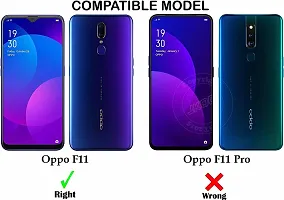 Back Cover for Oppo F11   Oppo A9 Transparent Grip Case Pack of 1-thumb1