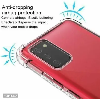 Back Cover for Samsung Galaxy A02s Transparent Grip Case Pack of 1-thumb4