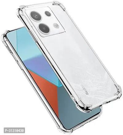 ROYALBASE Back Cover for Redmi Note 13 Pro 5G bm Transparent Camera Bump Protector Silicon Pack of 1-thumb0