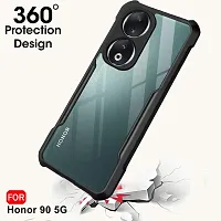 ROYALBASE Back Cover for Honor 90 5G Black Grip Case Pack of 1-thumb2