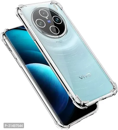 ROYALBASE Back Cover for vivo X100 5G Transparent Camera Bump Protector Silicon Pack of 1-thumb0