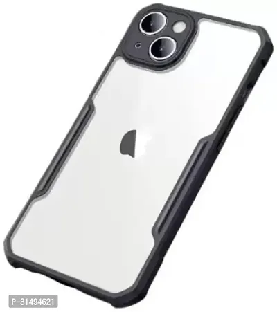 Back Cover for Apple iPhone 15 Plus Black Camera Bump Protector Pack of 1-thumb0