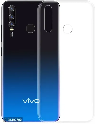 ROYALBASE Back Cover for Vivo U10   Vivo Y17  Vivo Y12  Vivo Y15 Transparent Grip Case Pack of 1-thumb0