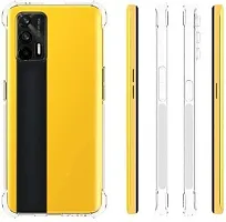 Back Cover for Realme GT 5G Transparent Silicon Pack of 1-thumb1