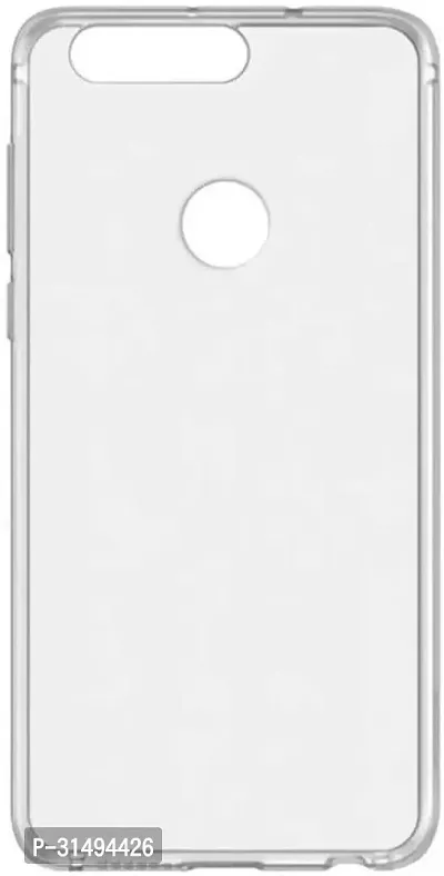 Back Cover for Honor 9 Lite Transparent Shock Proof Silicon Pack of 1-thumb0