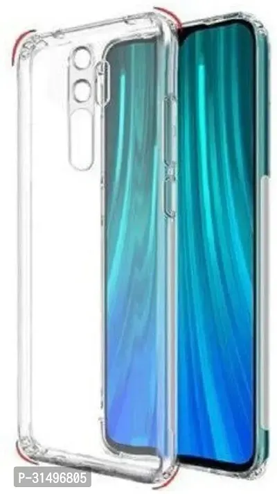 ROYALBASE Back Cover for Redmi Note 8 Pro Transparent Camera Bump Protector Pack of 1