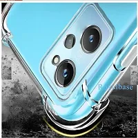 ROYALBASE Back Cover for Realme 9i Transparent Grip Case Silicon Pack of 1-thumb1