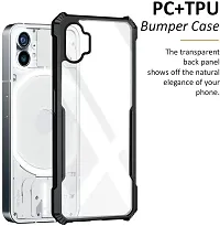 ROYALBASE Back Cover for Nothing Phone 2a IP Black Grip Case Silicon Pack of 1-thumb1